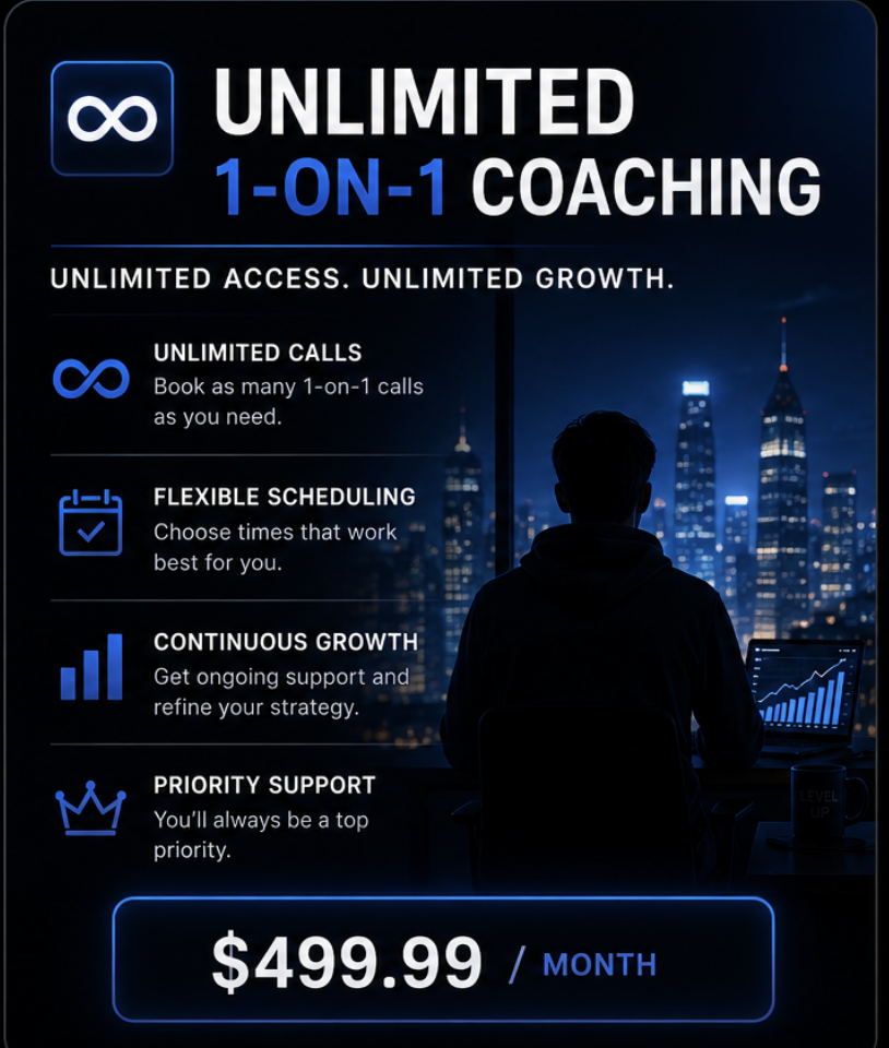UNLIMITED 1-ON-1 COACHING