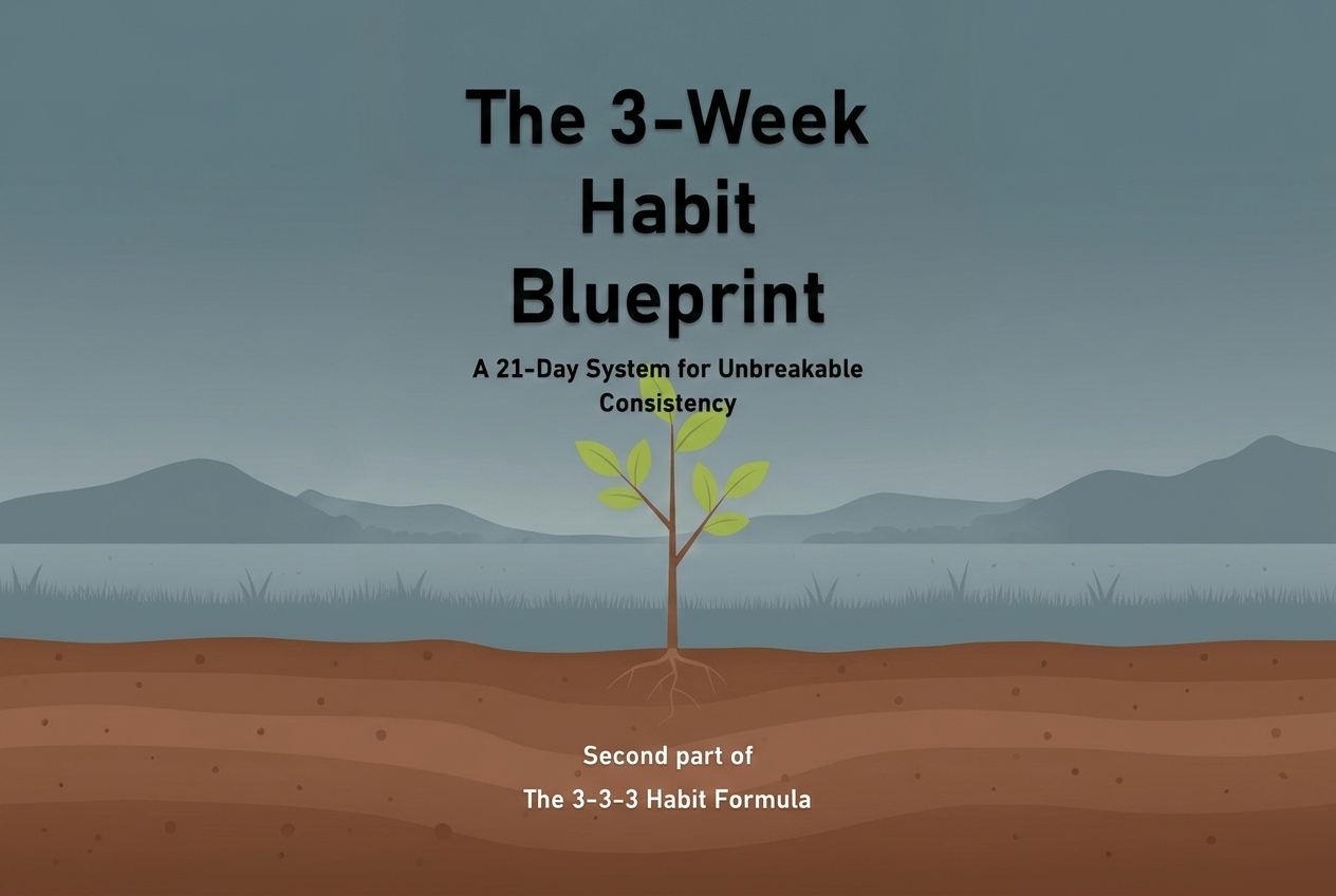 The 3–Week Habit Blueprint