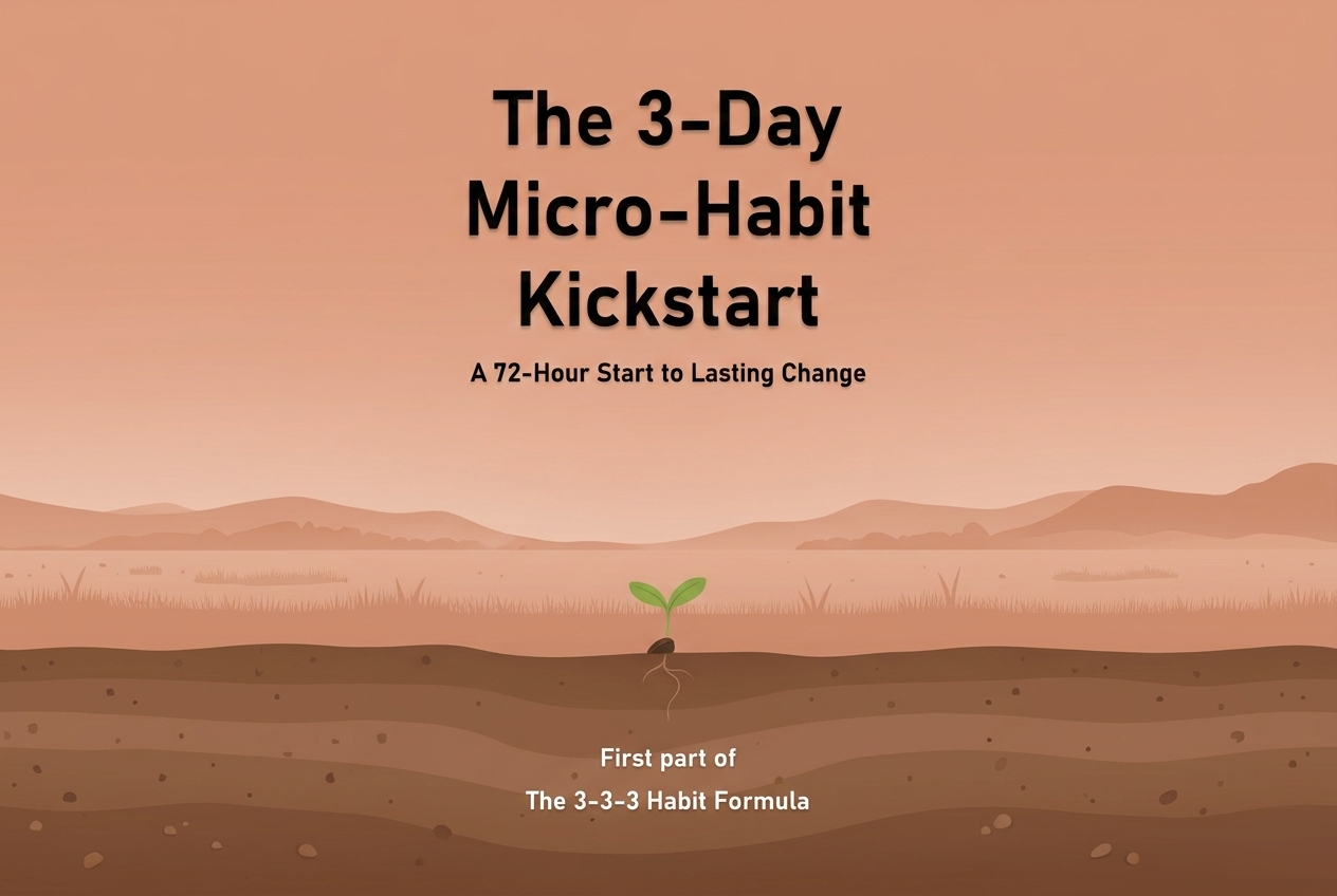 The 3–Day Micro-Habit Kickstart