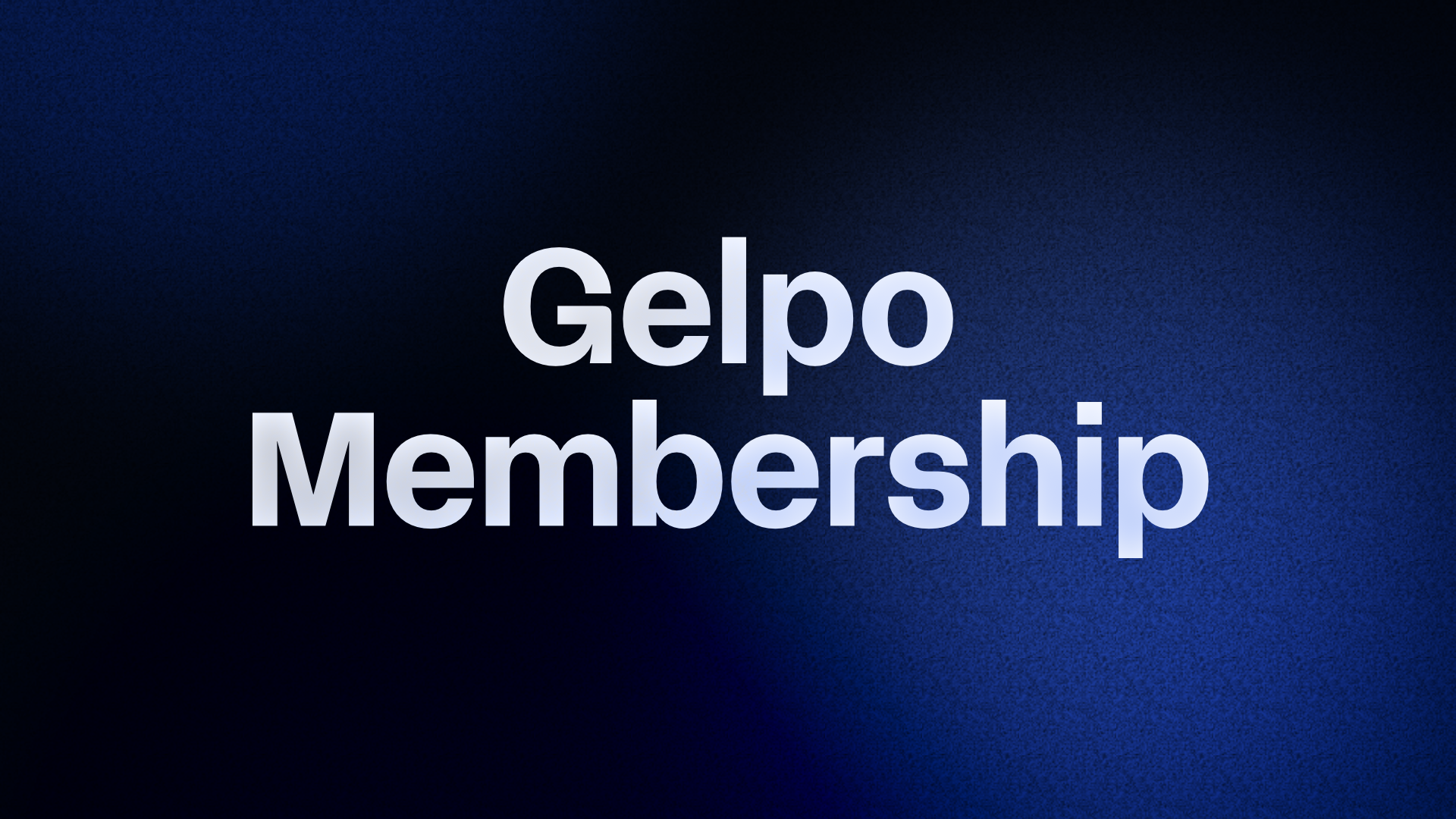 Gelpo Members
