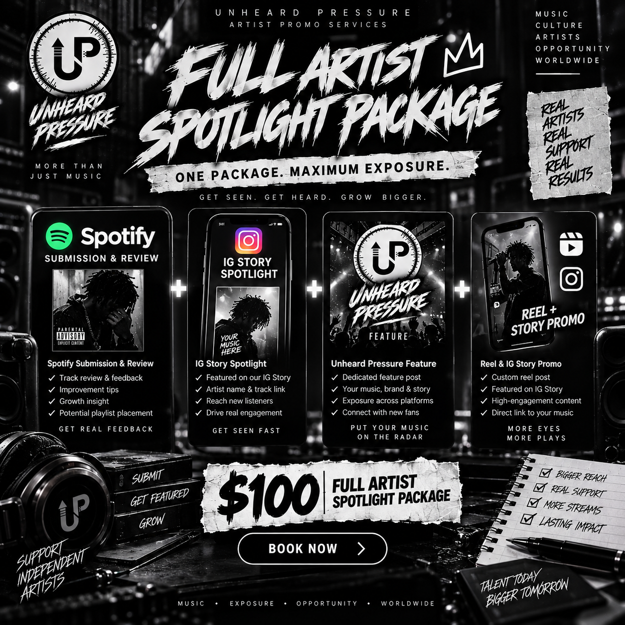 Full Artist Spotlight Package 