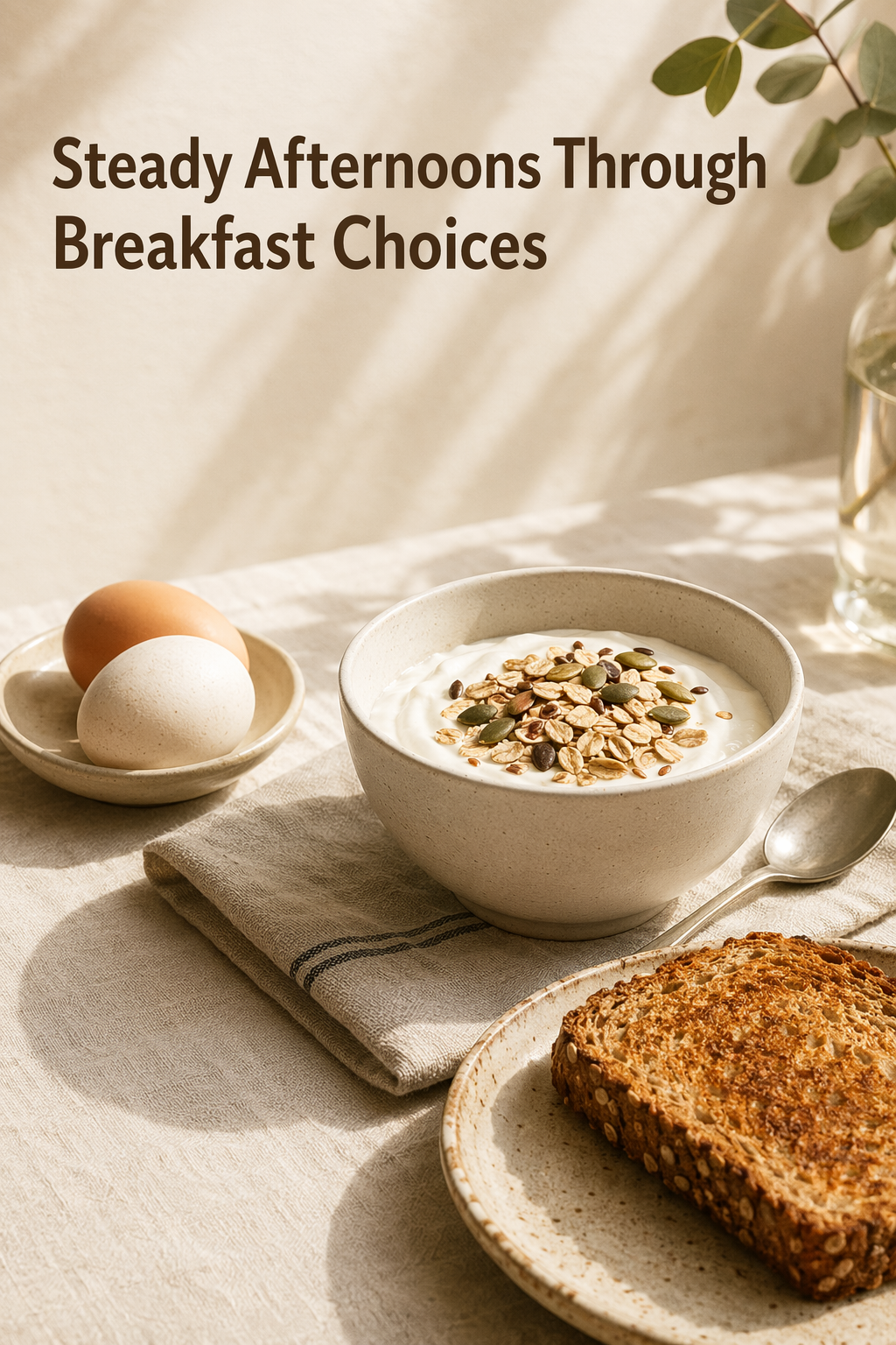 Steady Afternoons Through Breakfast Choices