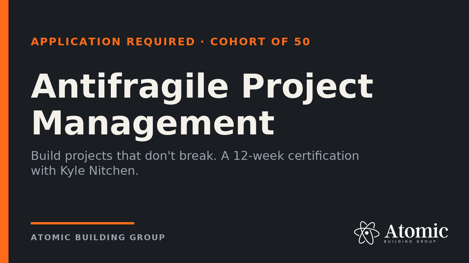Antifragile Project Management