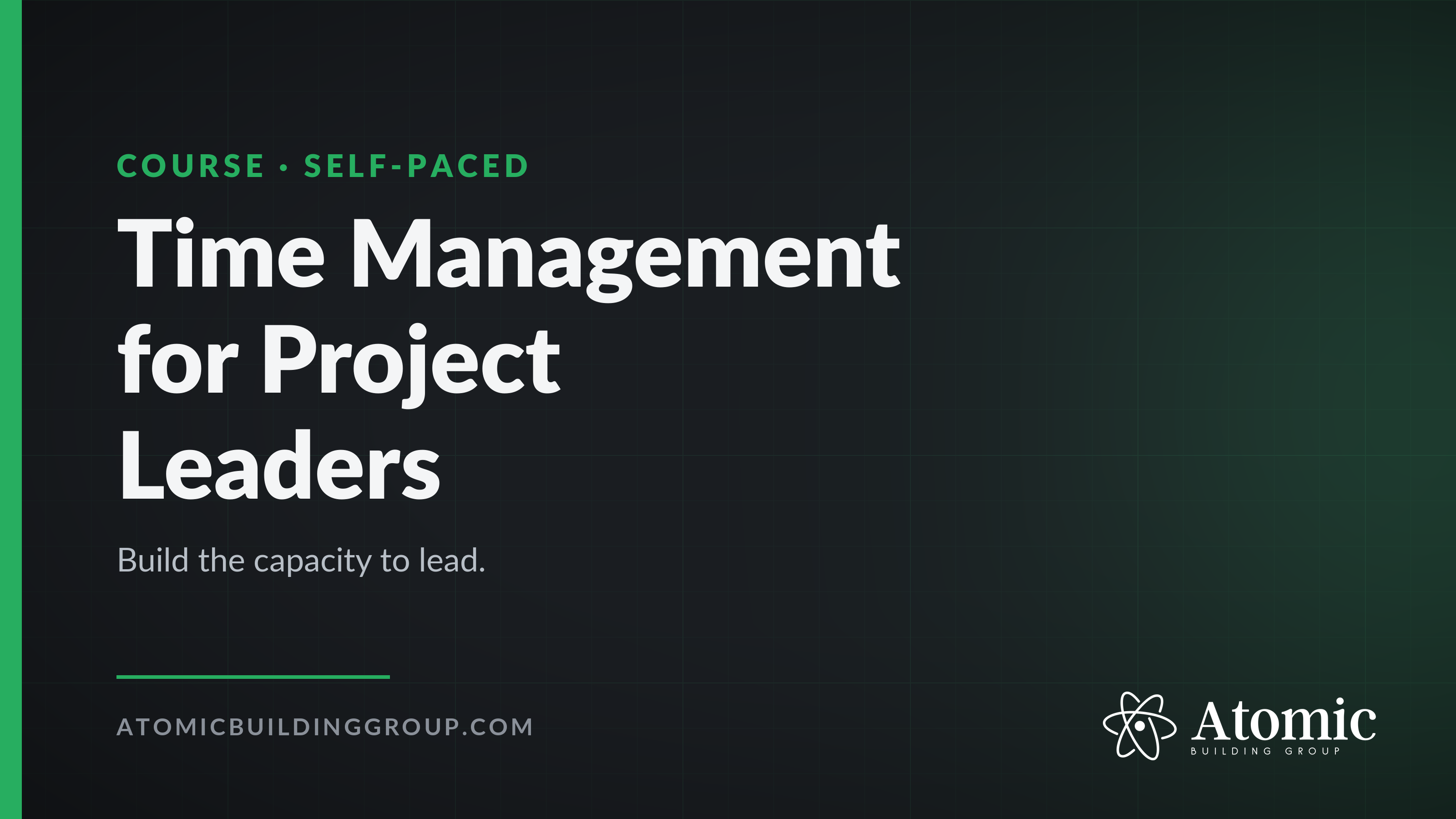 Time Management for Project Leaders