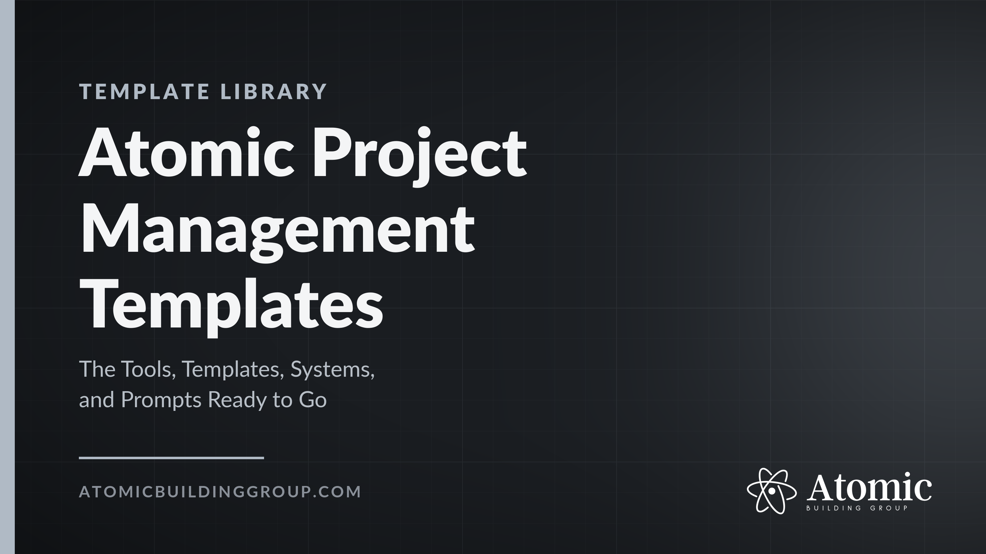 Atomic Project Management Templates