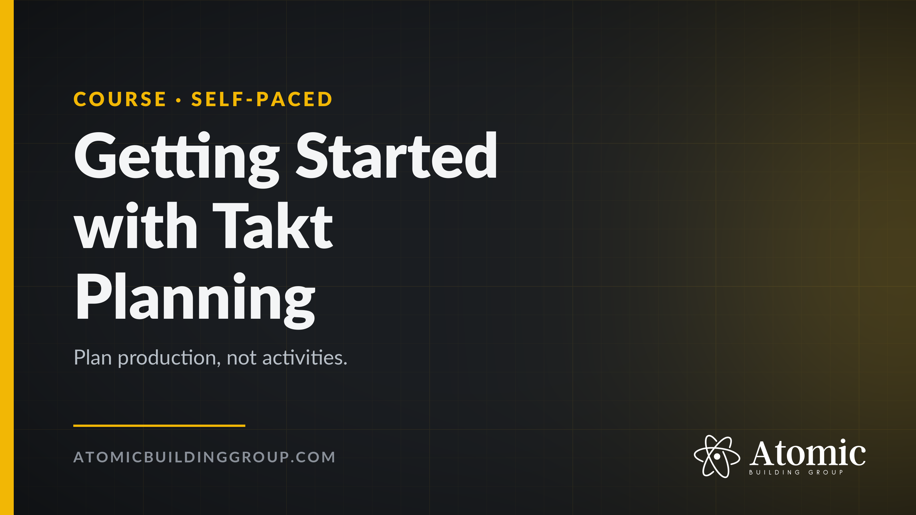 Getting Started with Takt Planning