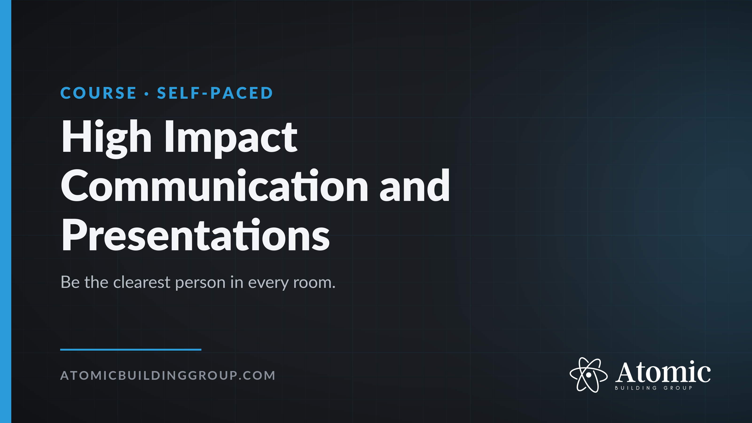 High Impact Communication & Presentations