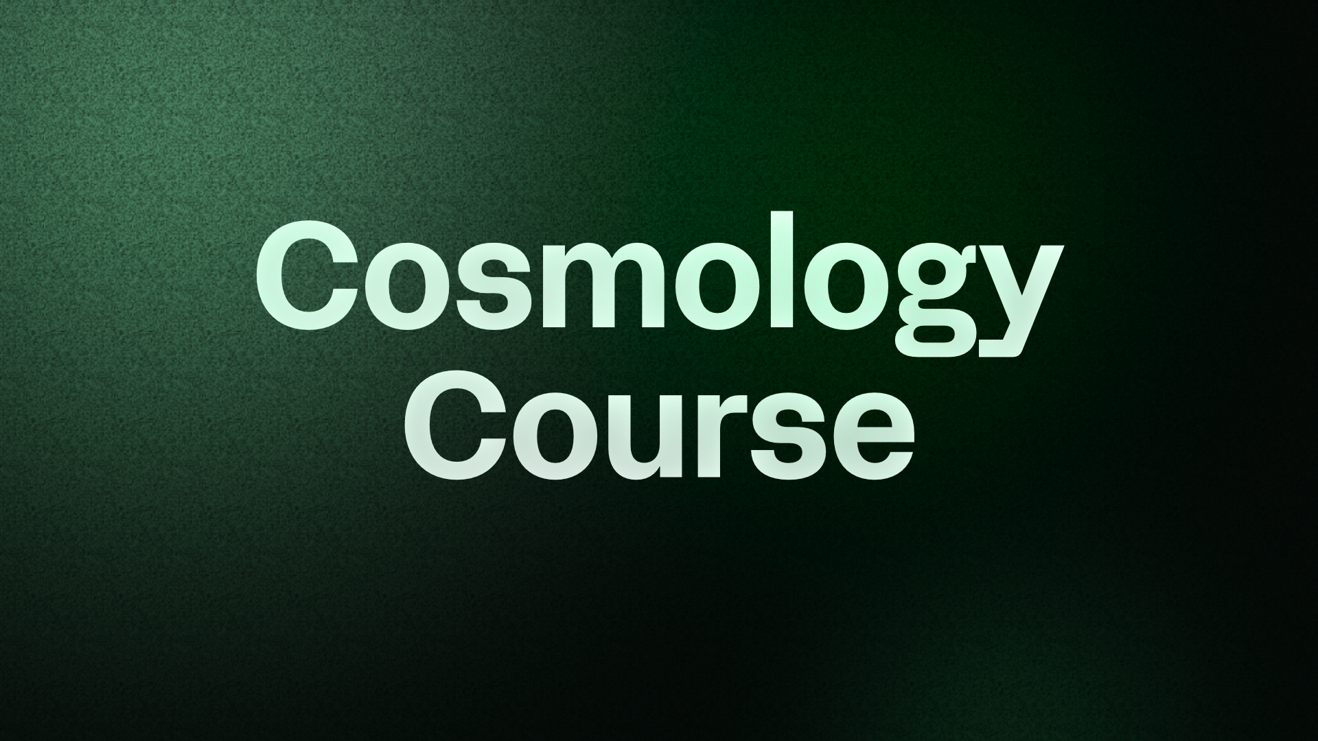 Cosmic Confidence Coaching
