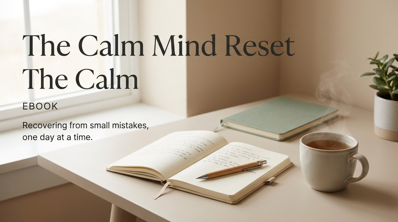The Calm Mind Reset — Full eBook + Bonus Materials