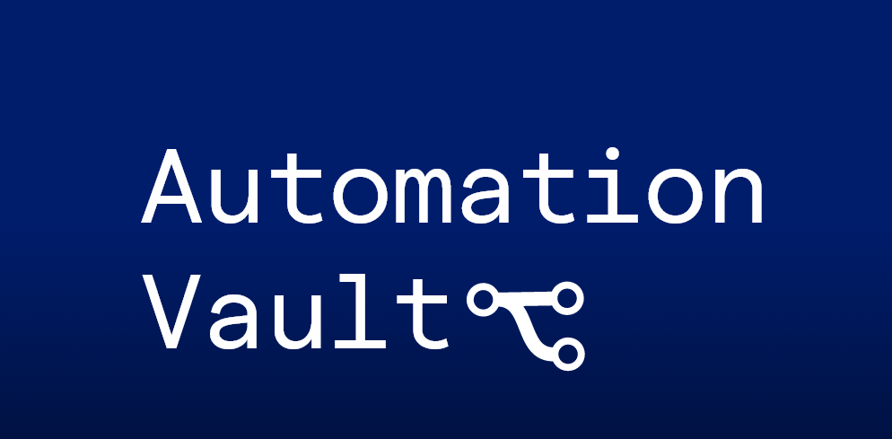 Automation Vault banner