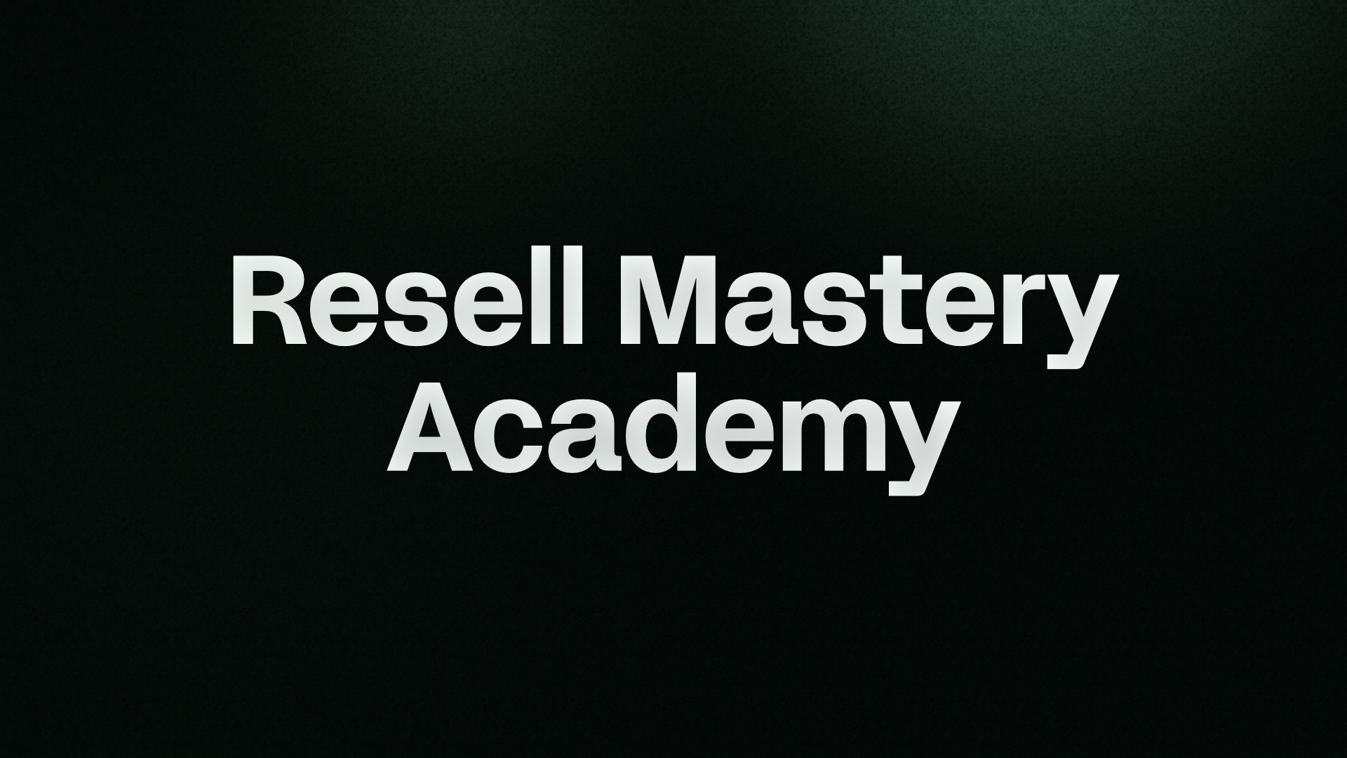 How to profit with reselling