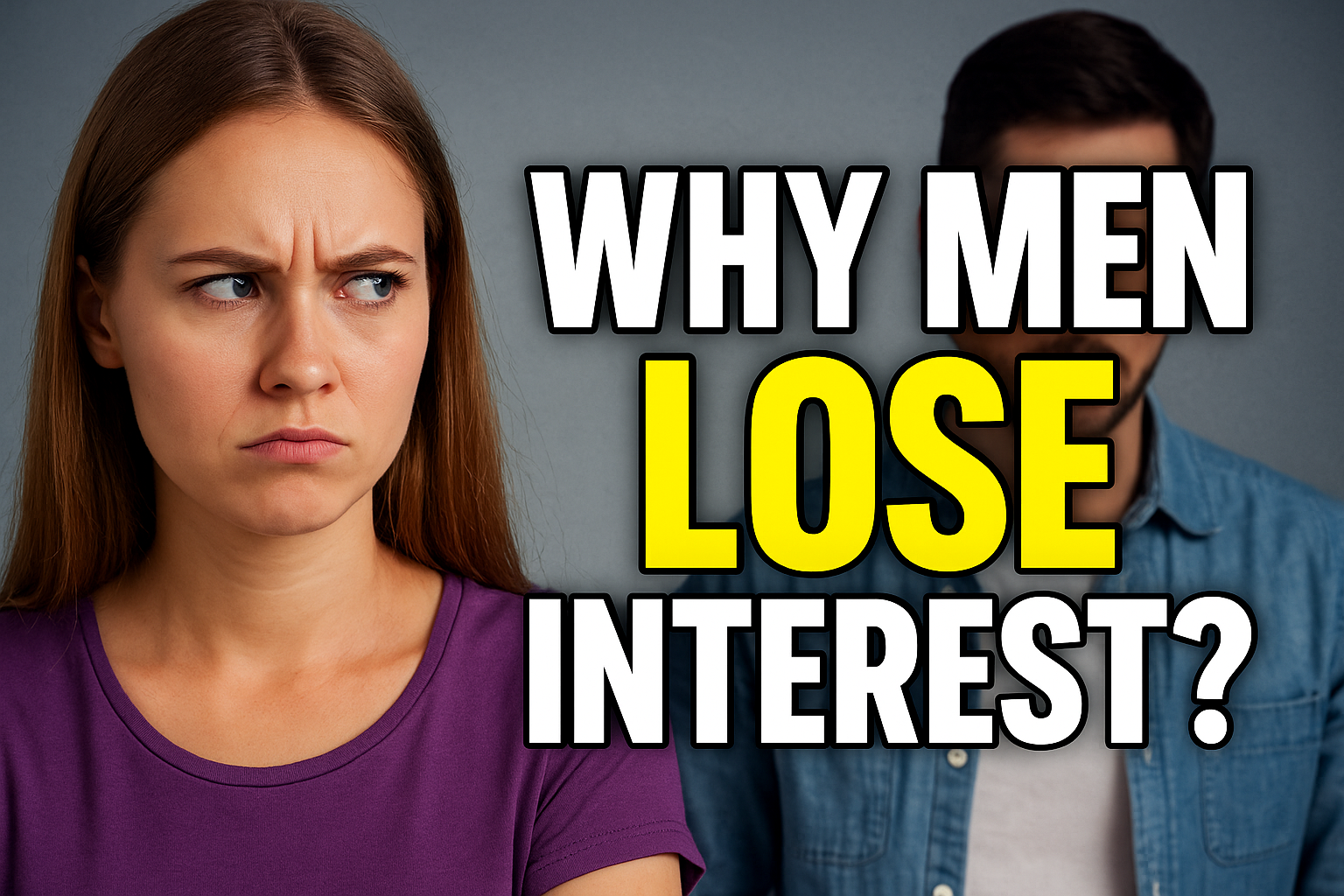 Why men lose interest suddenly