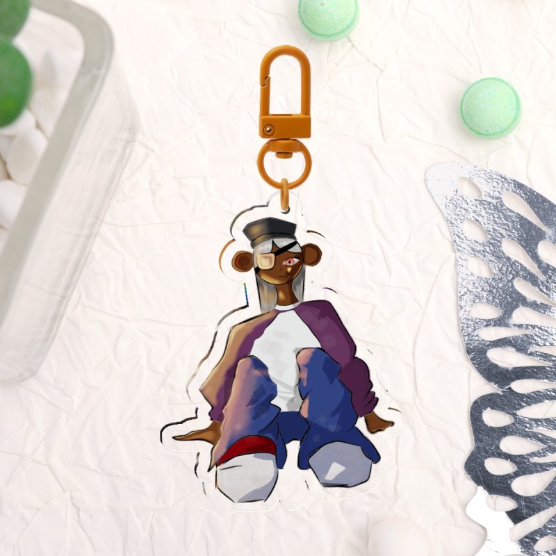 Clear keychain 