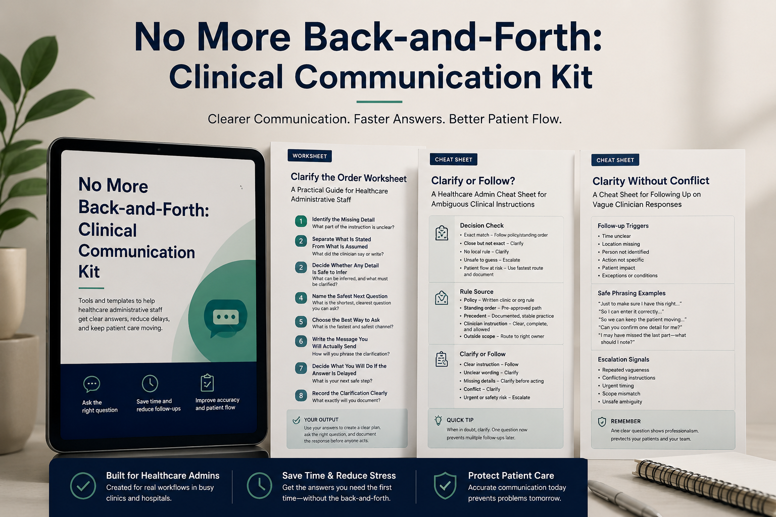 No More Back-and-Forth: Clinical Communication Kit