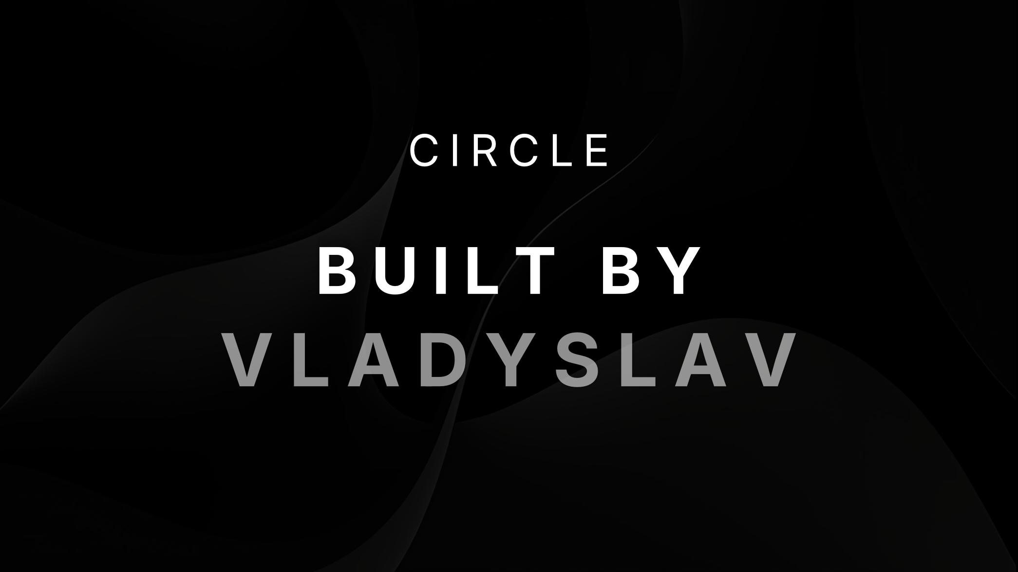 Circle banner