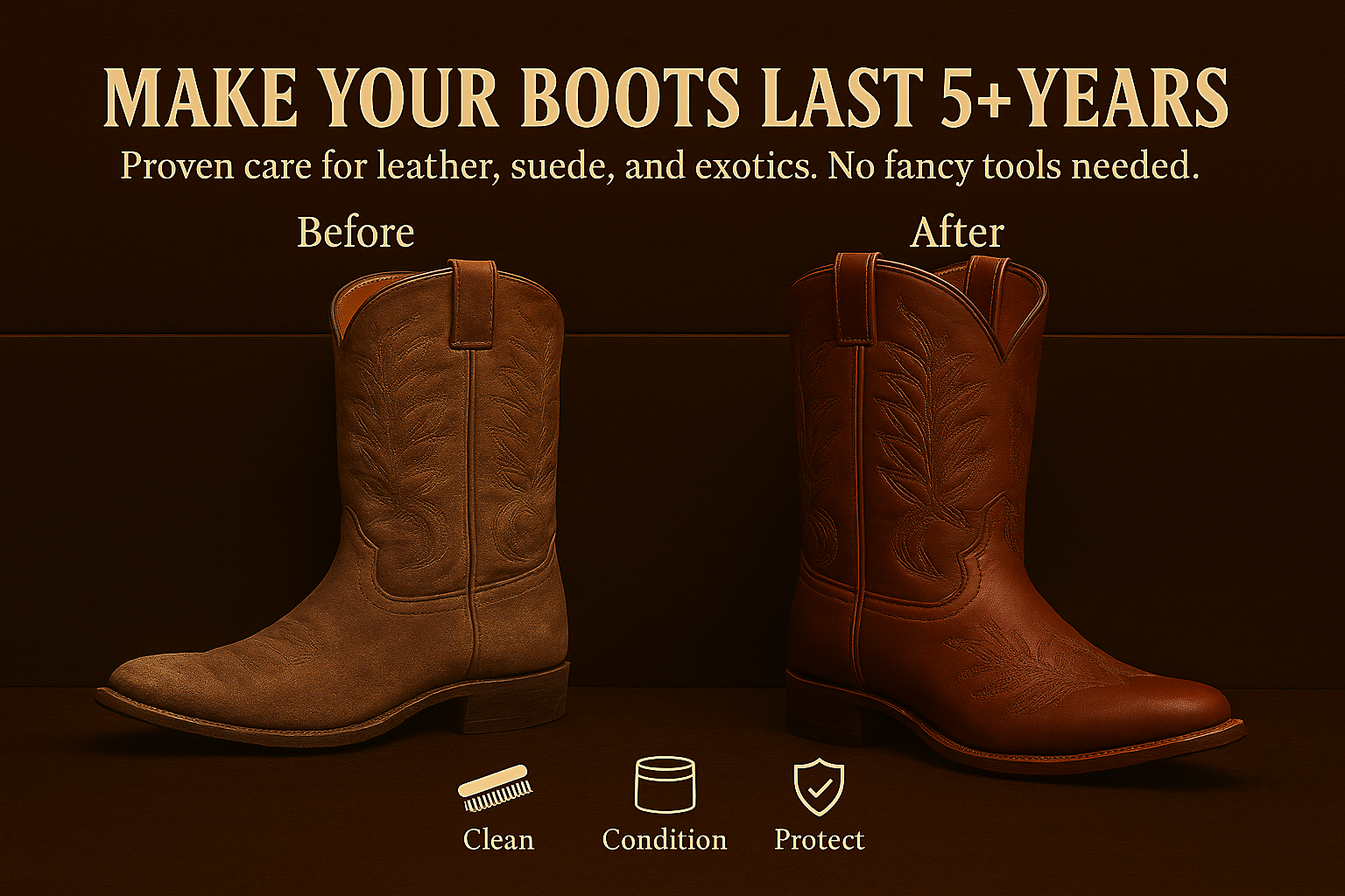 Cowboy Boot Care System