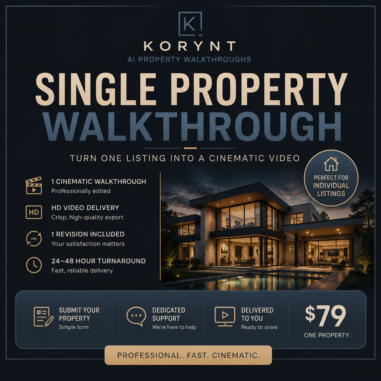 Single Property Walkthrough