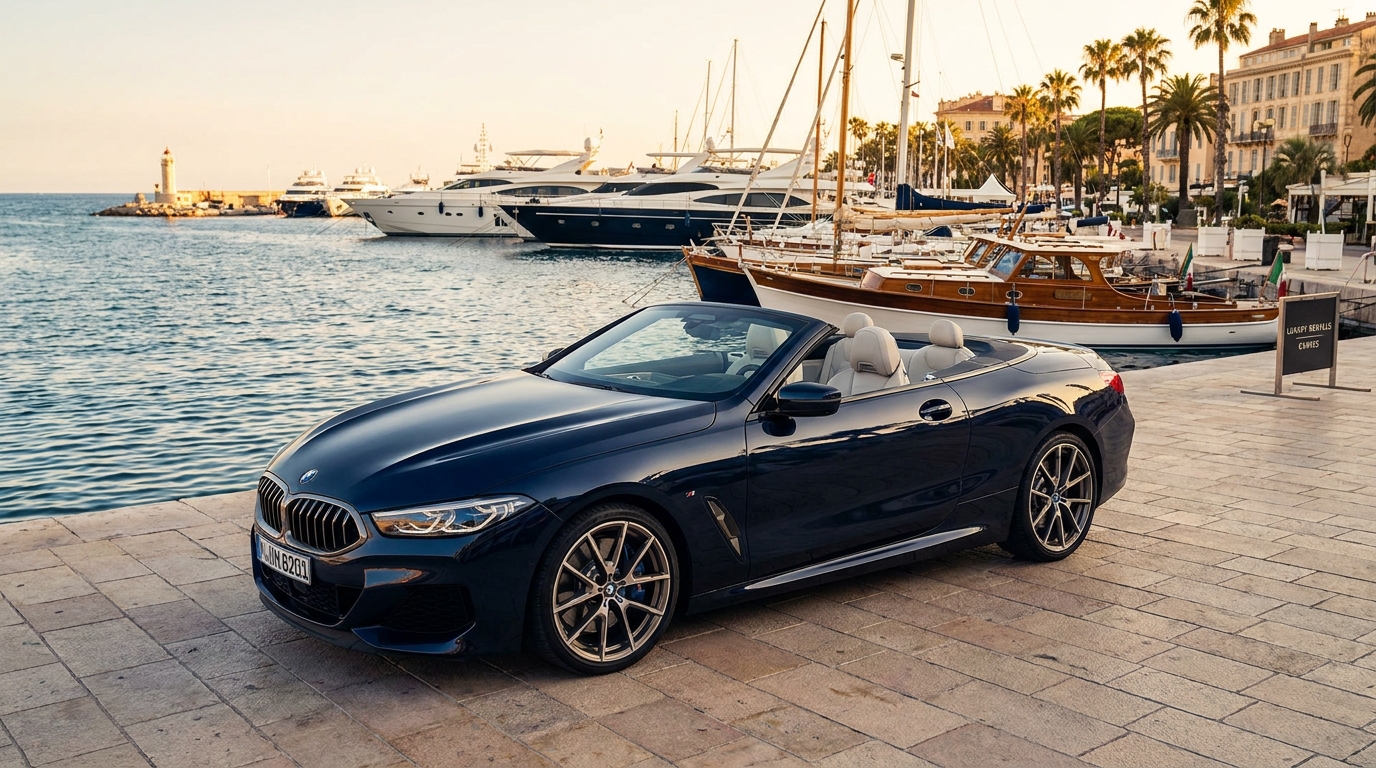 Car Rental — BMW M850i Convertible