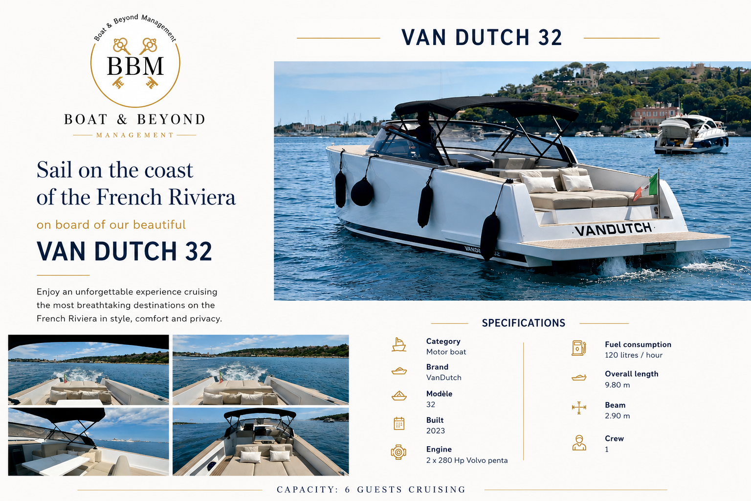Boat Rental — Van Dutch