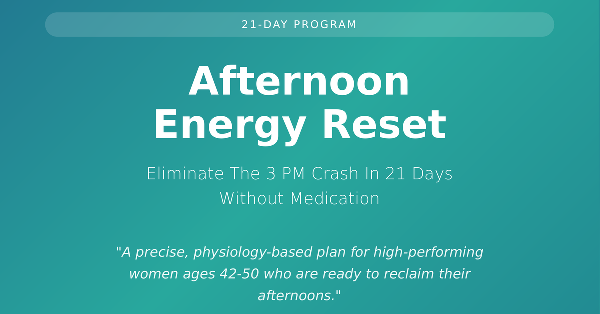 Afternoon Energy Reset