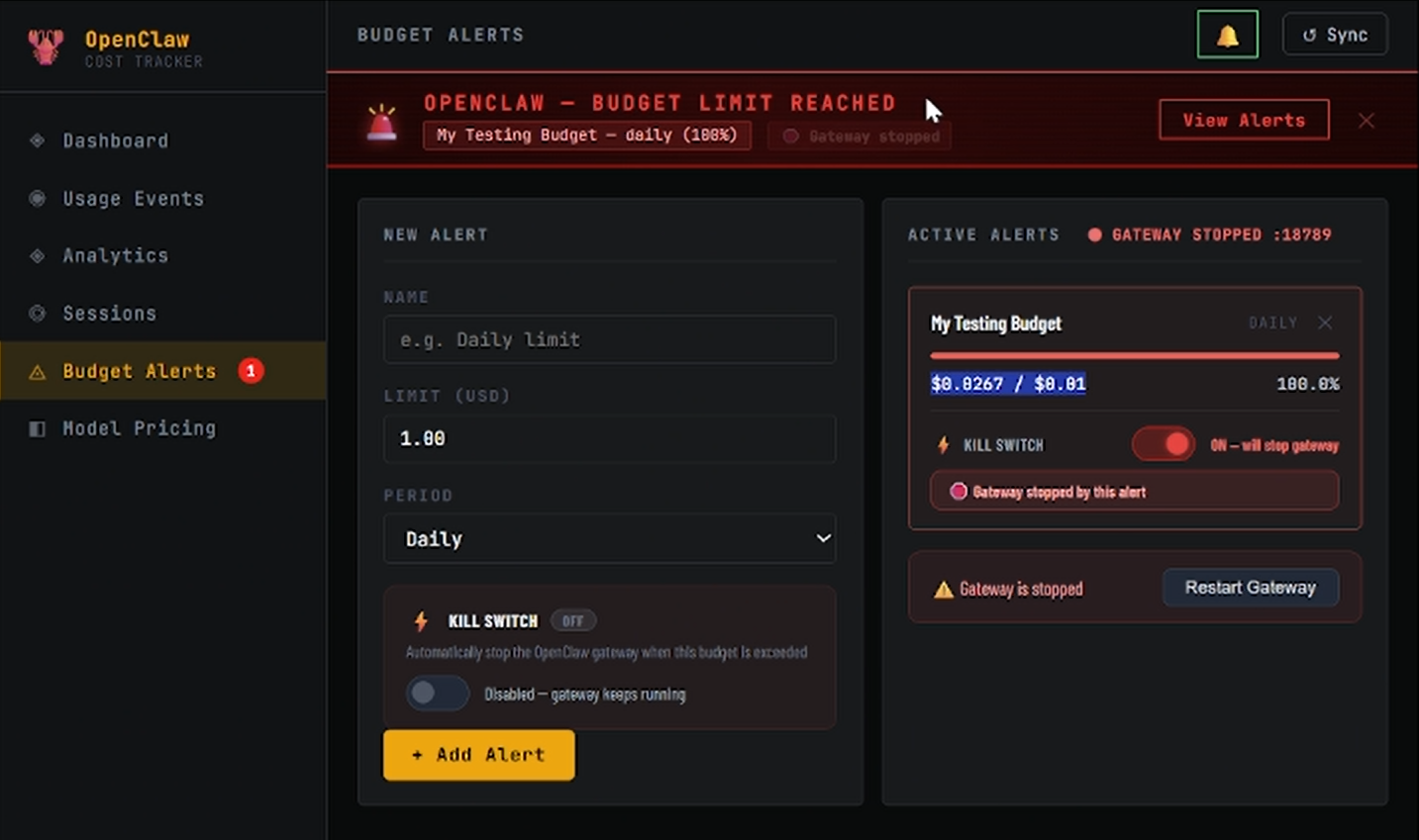 OpenClaw Cost Tracker Pro