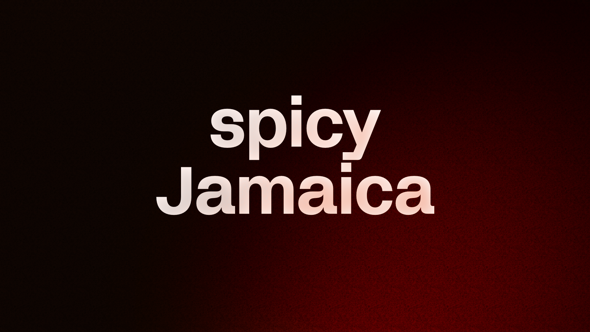 Spicy Jamaica Dance Night