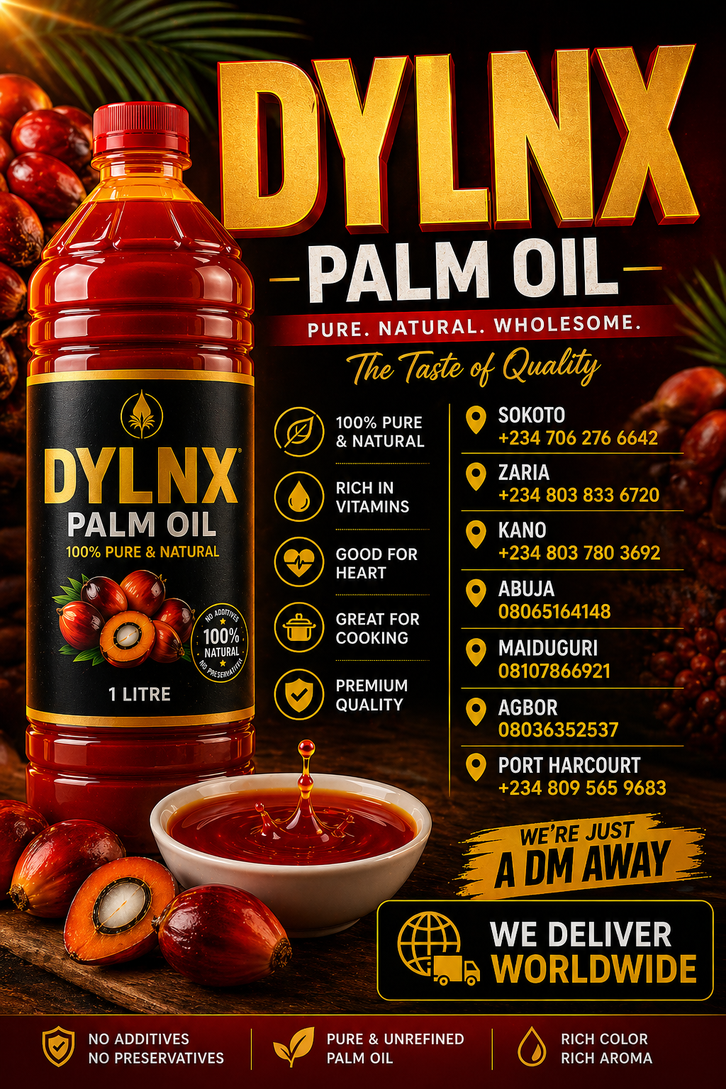 quality palm oil freshly sourc