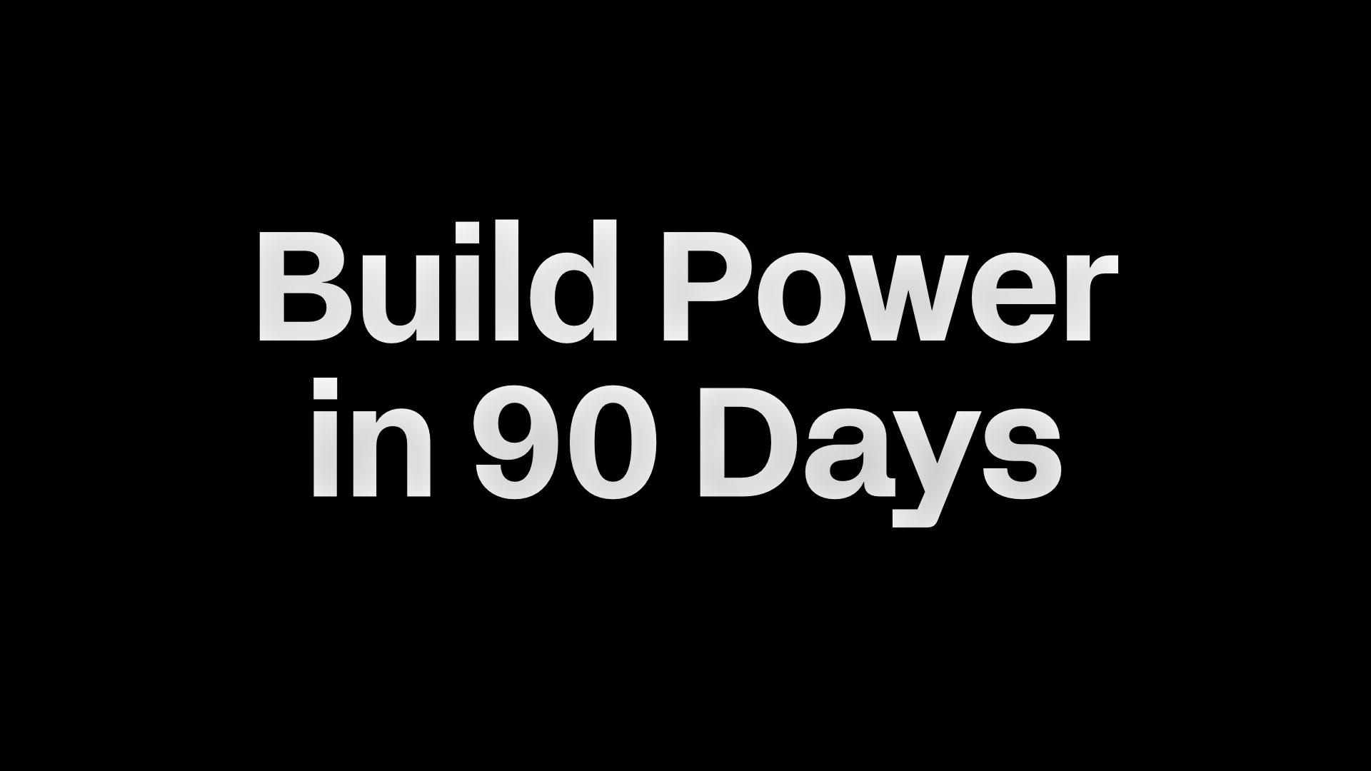 From Skinny to Strong in 90