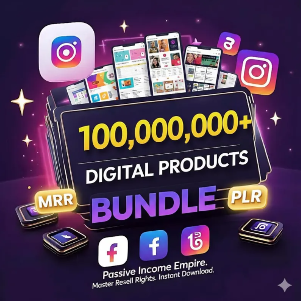 100M+ Digital PLR Bundle