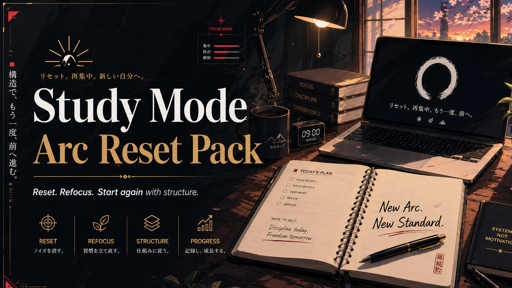 Study Mode Arc Reset Pack