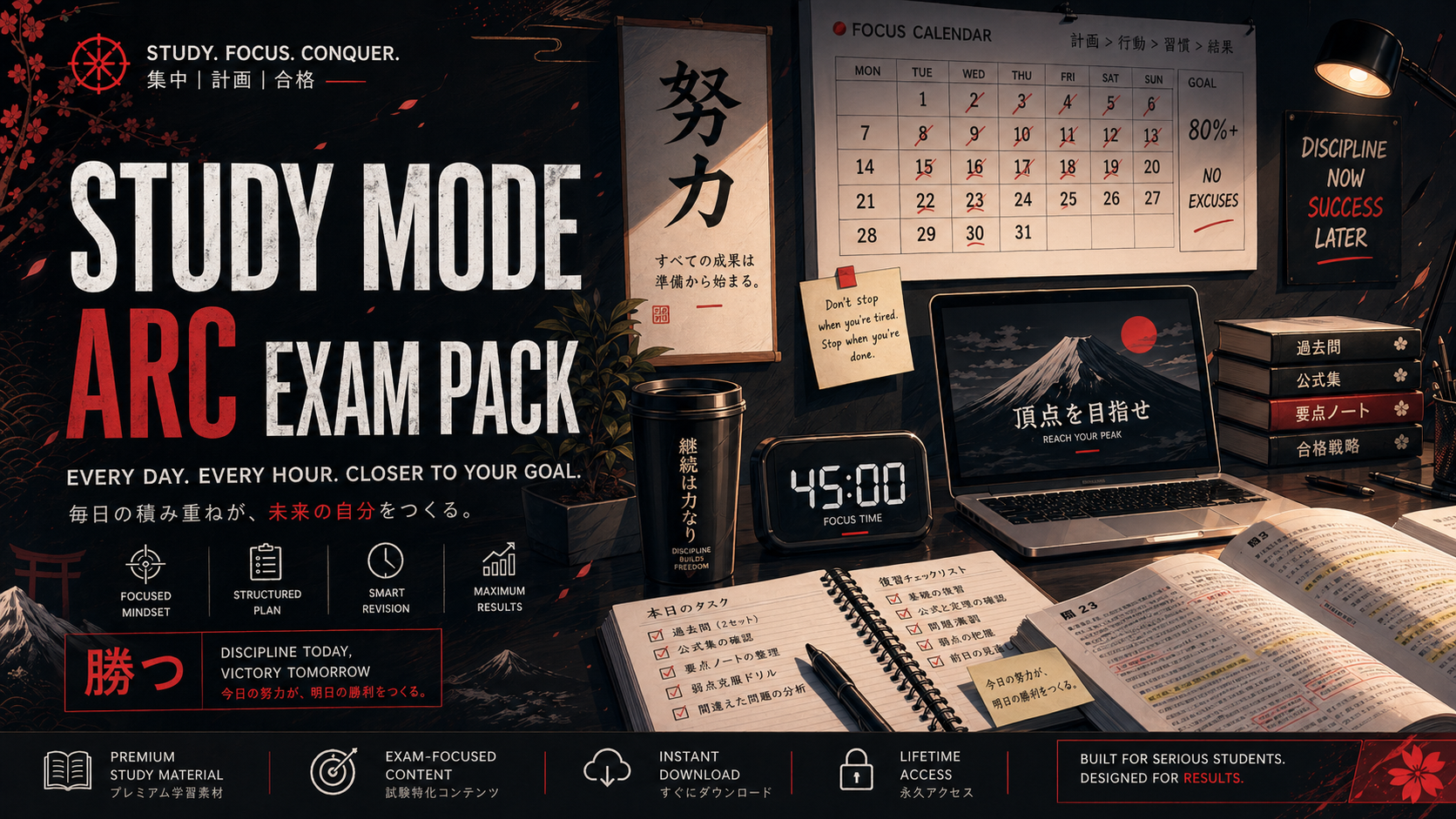 Study Mode Arc Exam Pack