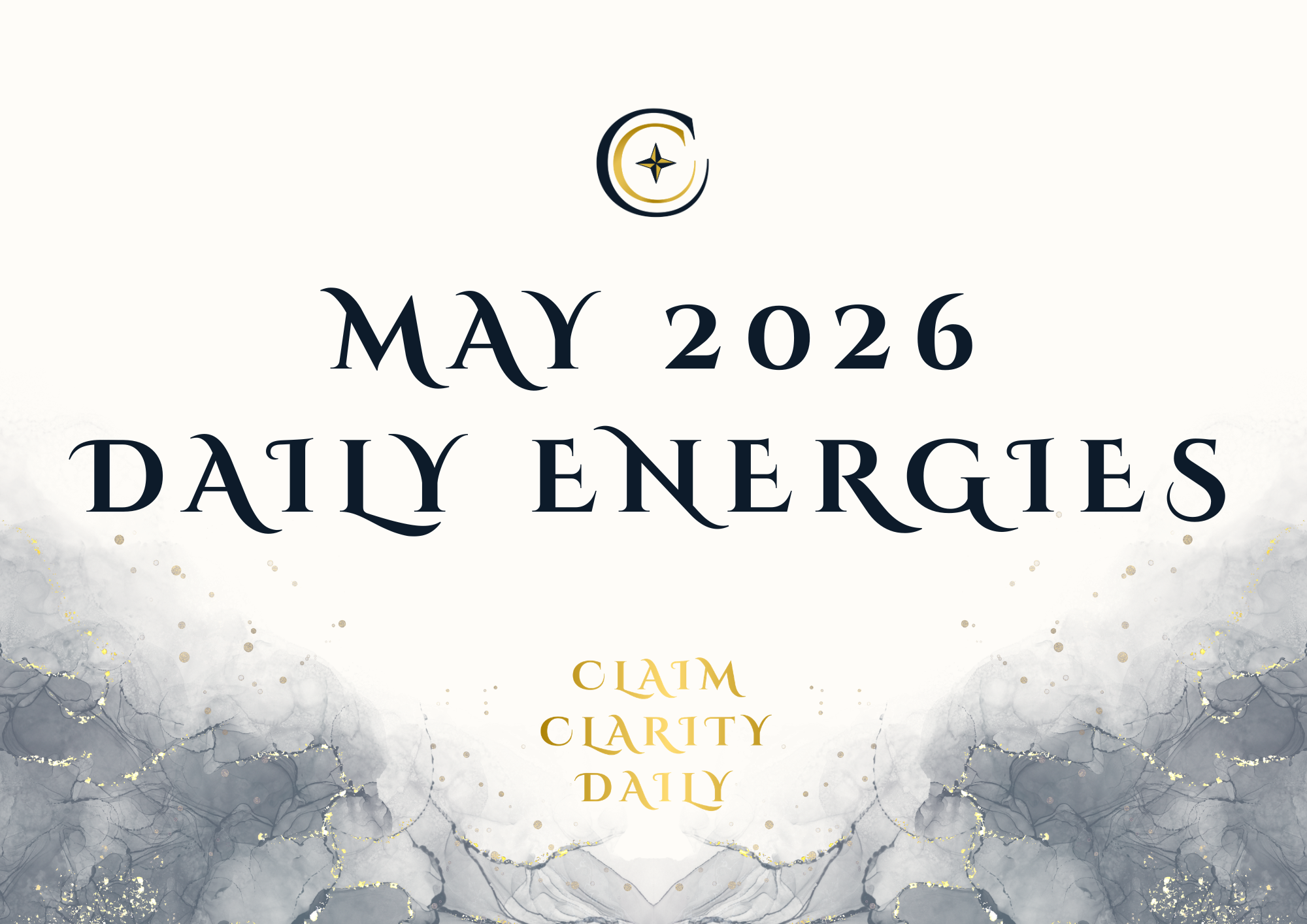 Claim Clarity Daily ✨ May 2026 Energy Calendar Sampler