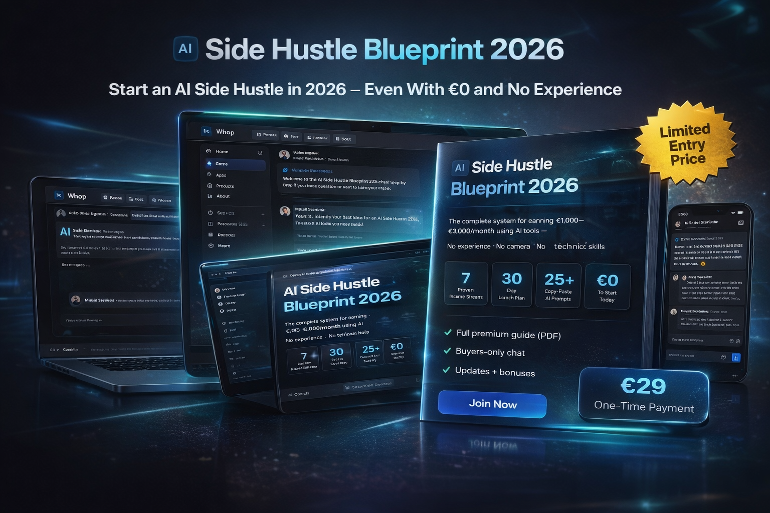 AI Side Hustle Blueprint 2026