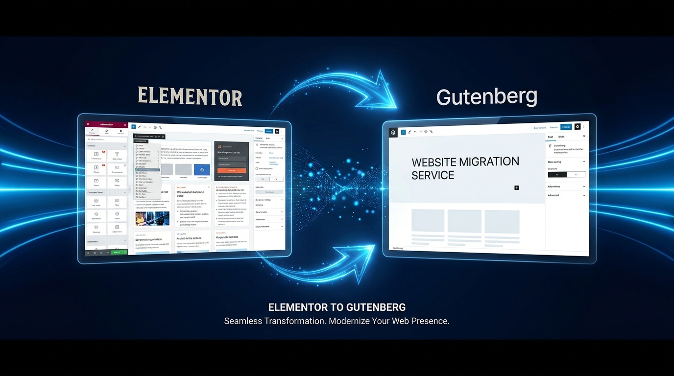 Elementor to Gutenberg Migration