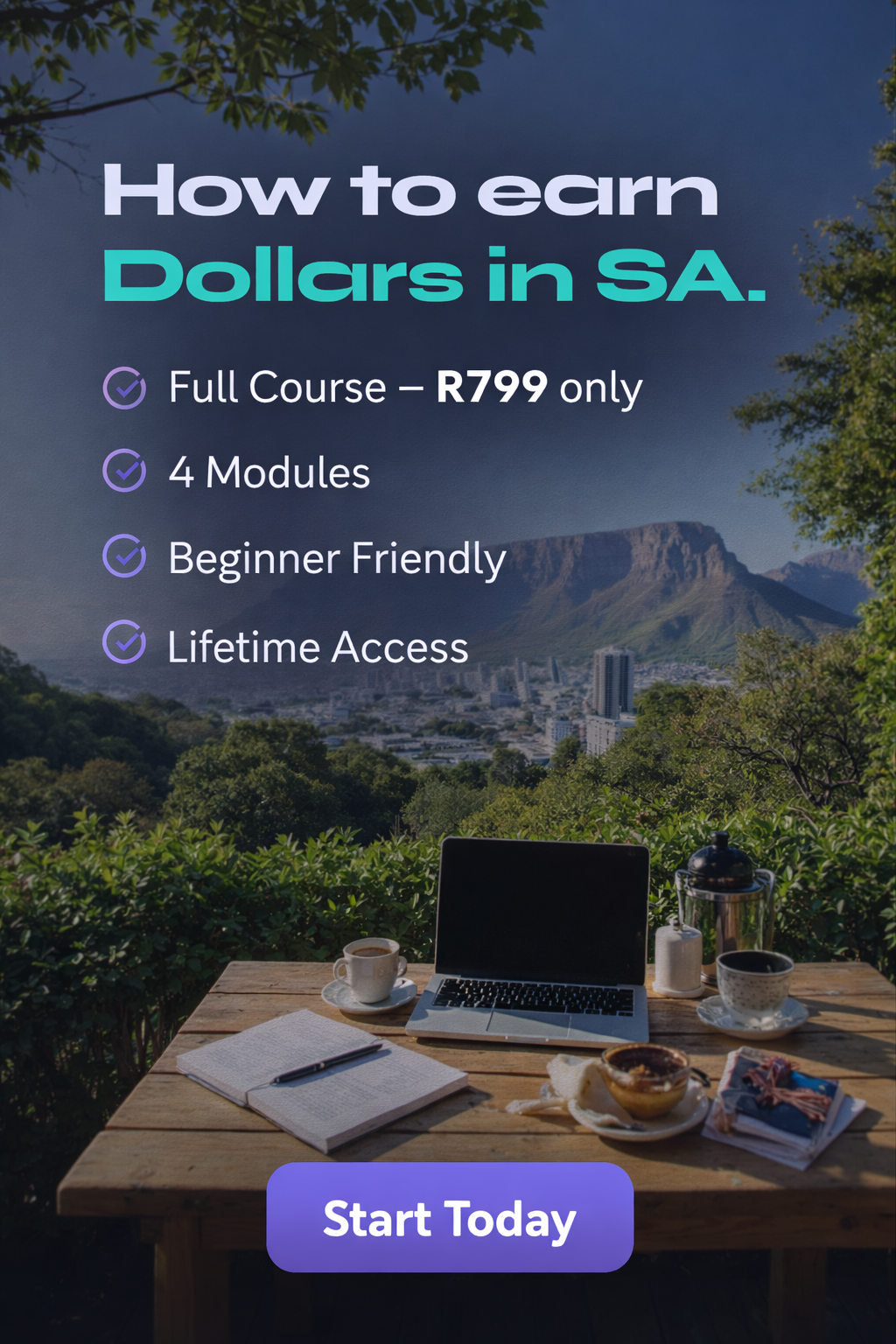 Earn Dollars in SA