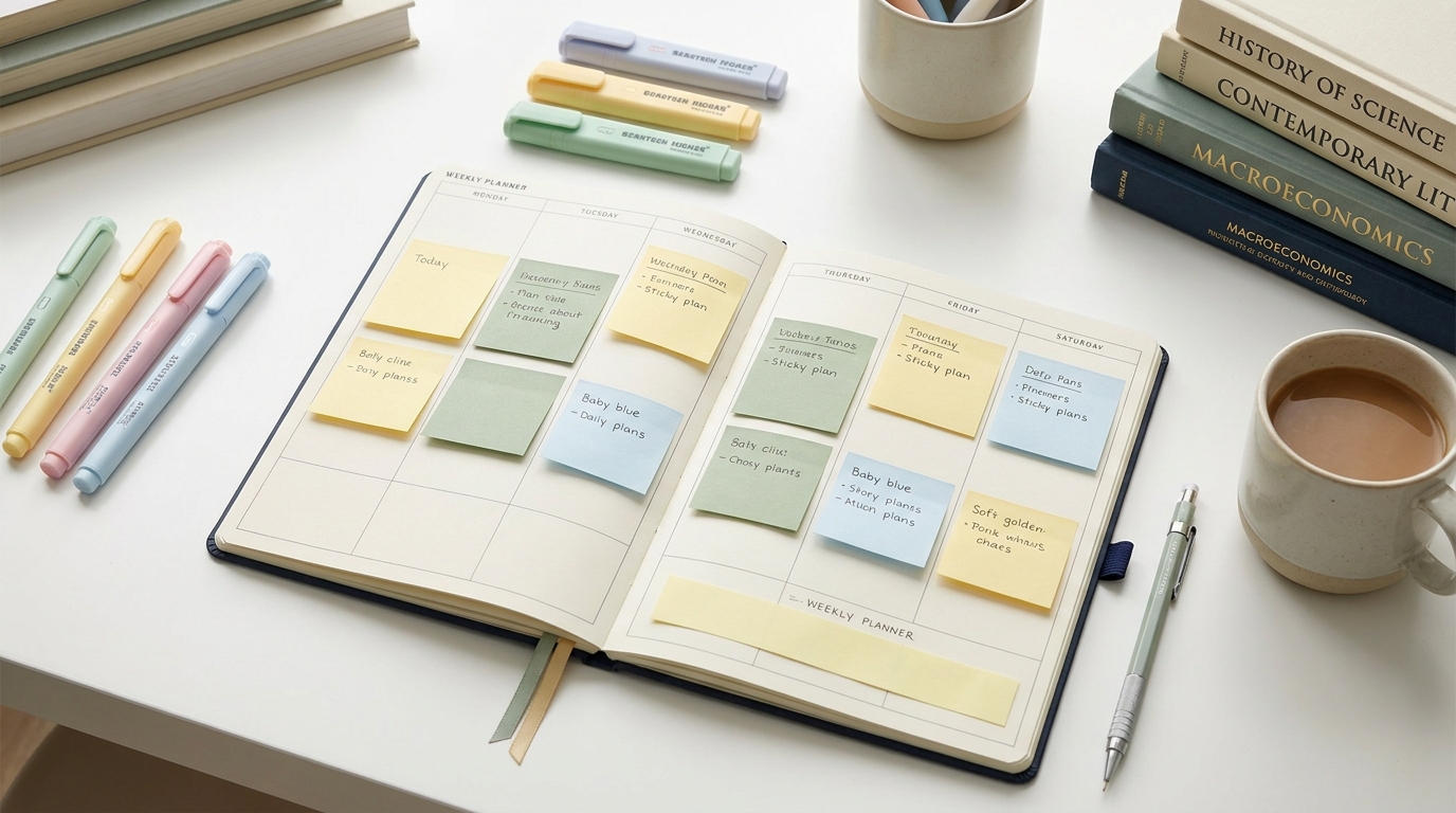One-Week Final Year Exam Review Plan Template