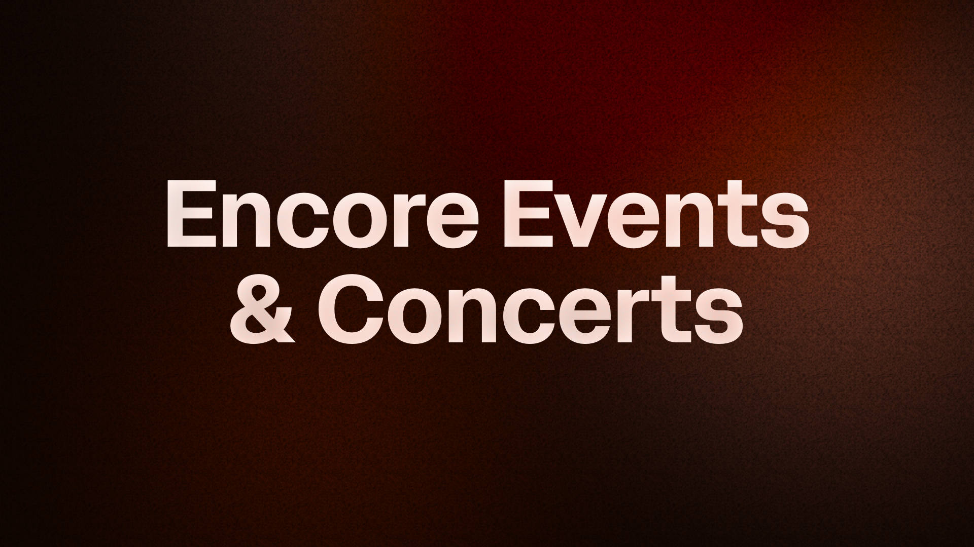 Indie Nights by Encore