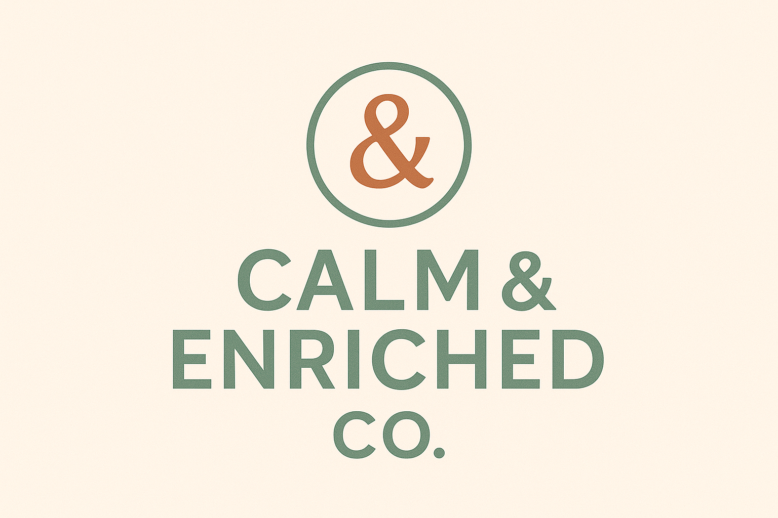 Calm & Enriched Co. banner