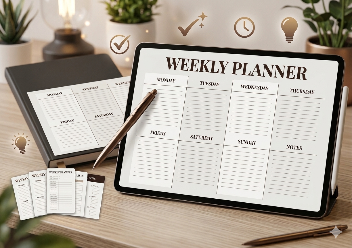 Weekora Productivity Planner