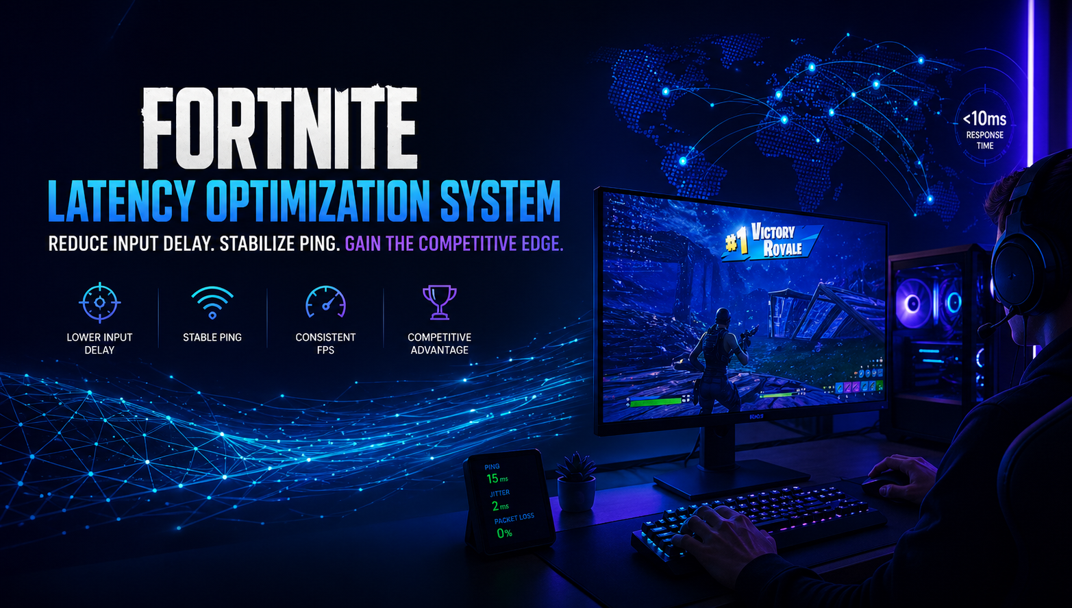 Fortnite Latency Optimization System