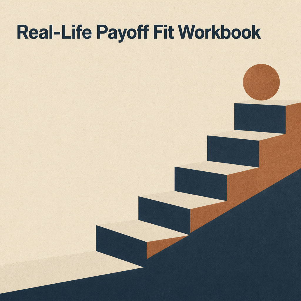 Credit Card Payoff Reset Kit