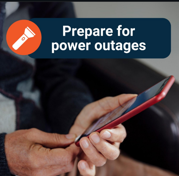  Older Adults Using Small Devices During Outages