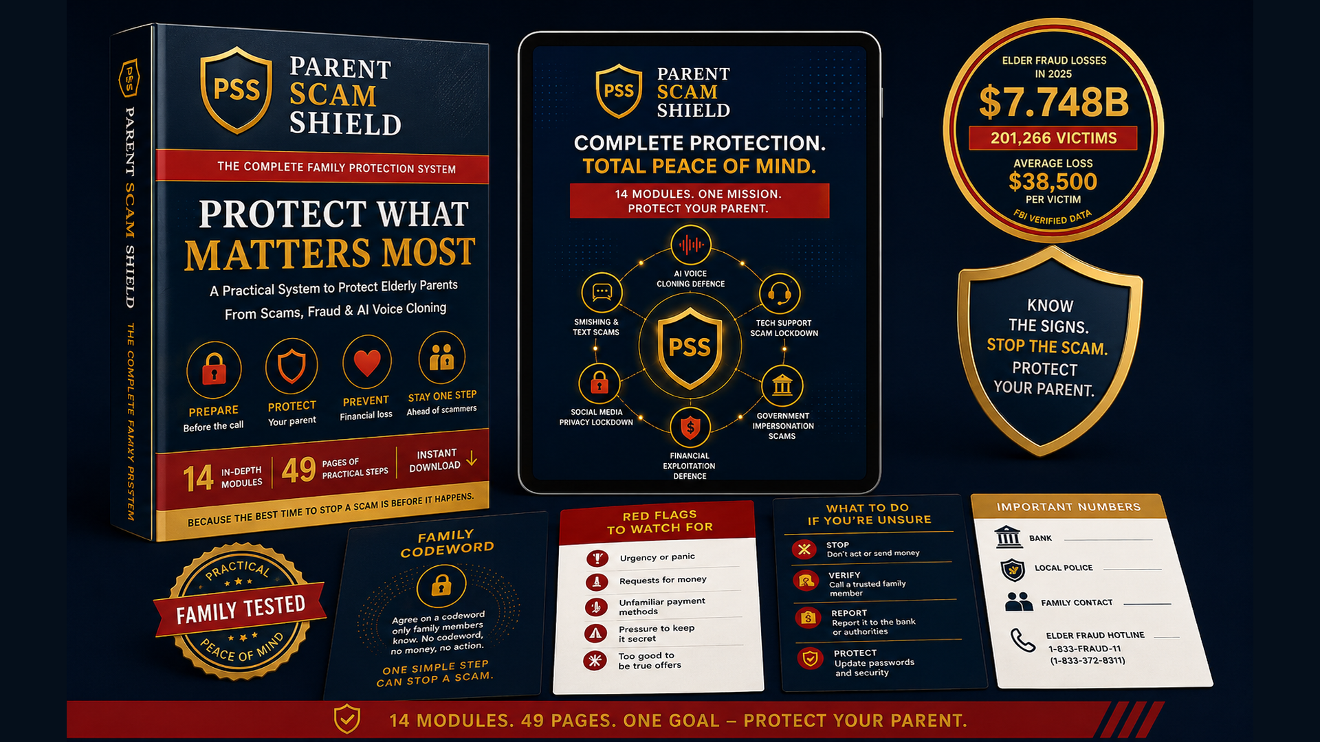 Parent Scam Shield System