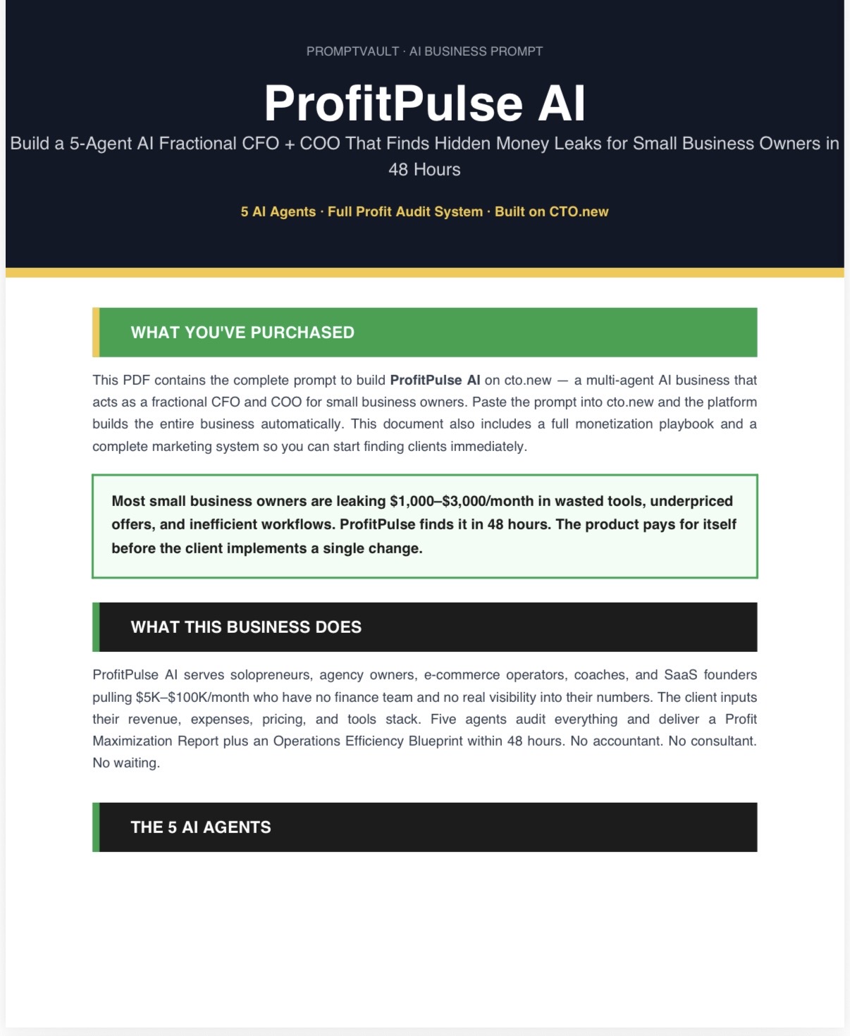 ProfitPulse AI