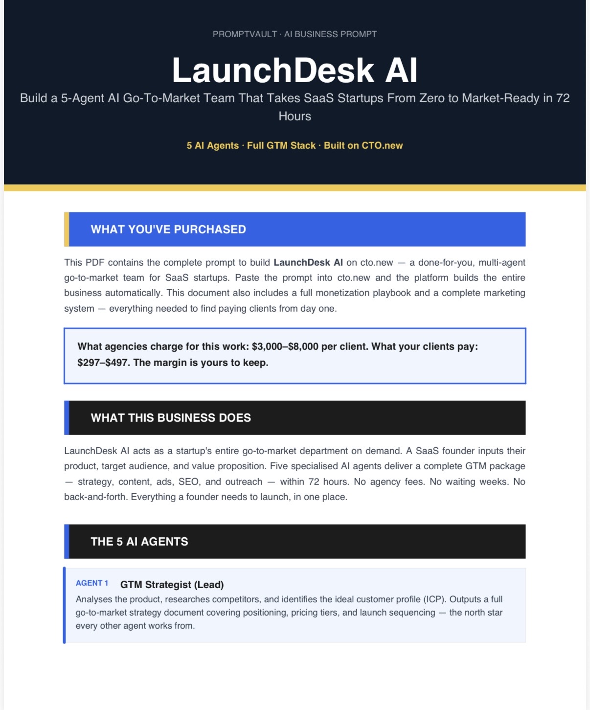 LaunchDesk AI