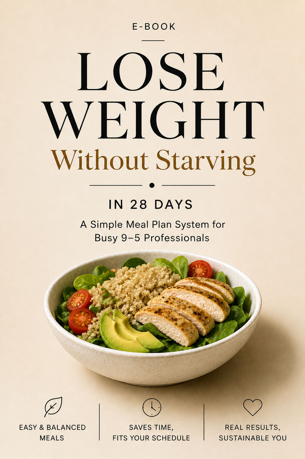 PDF guide for weight loss without starving for working professionals