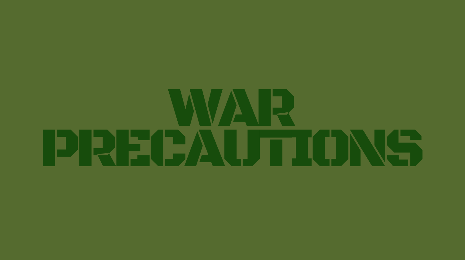 Ultimate War Precations guide