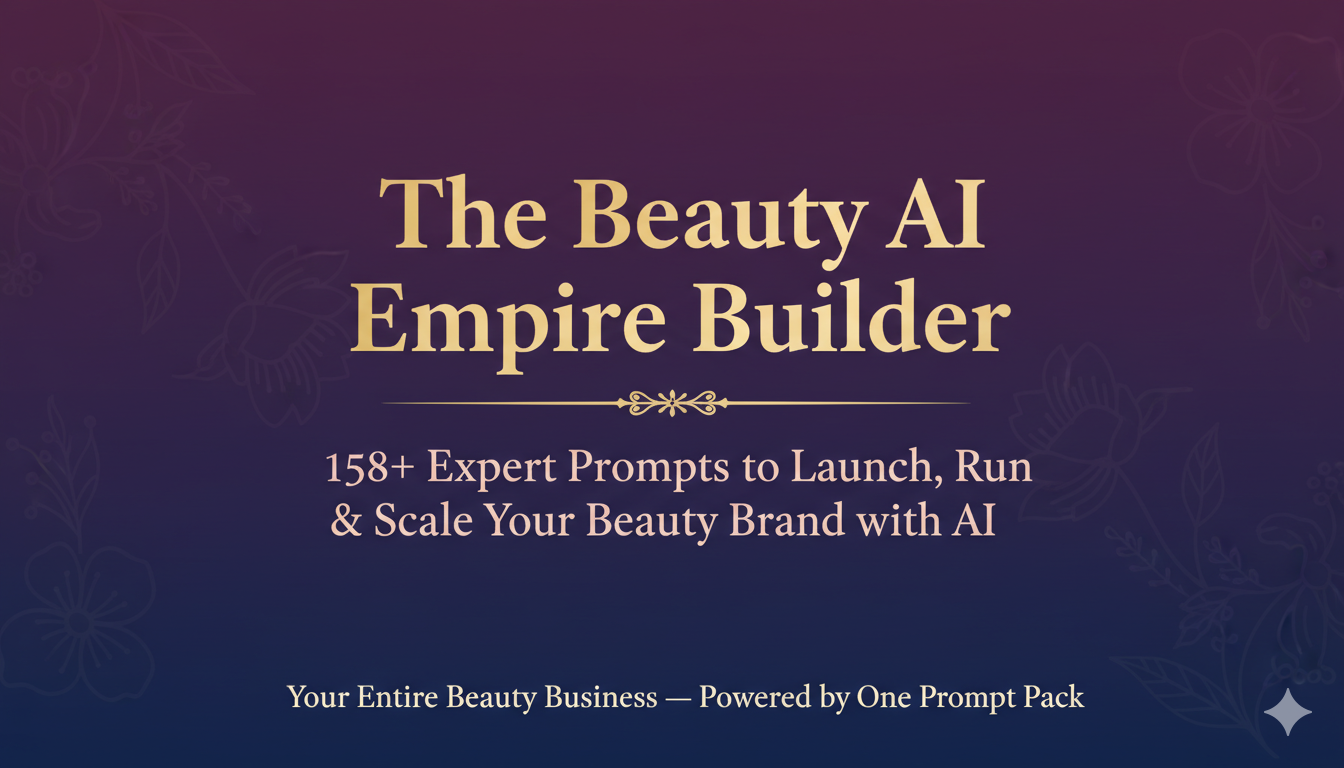 Beauty AI Empire Dashboard