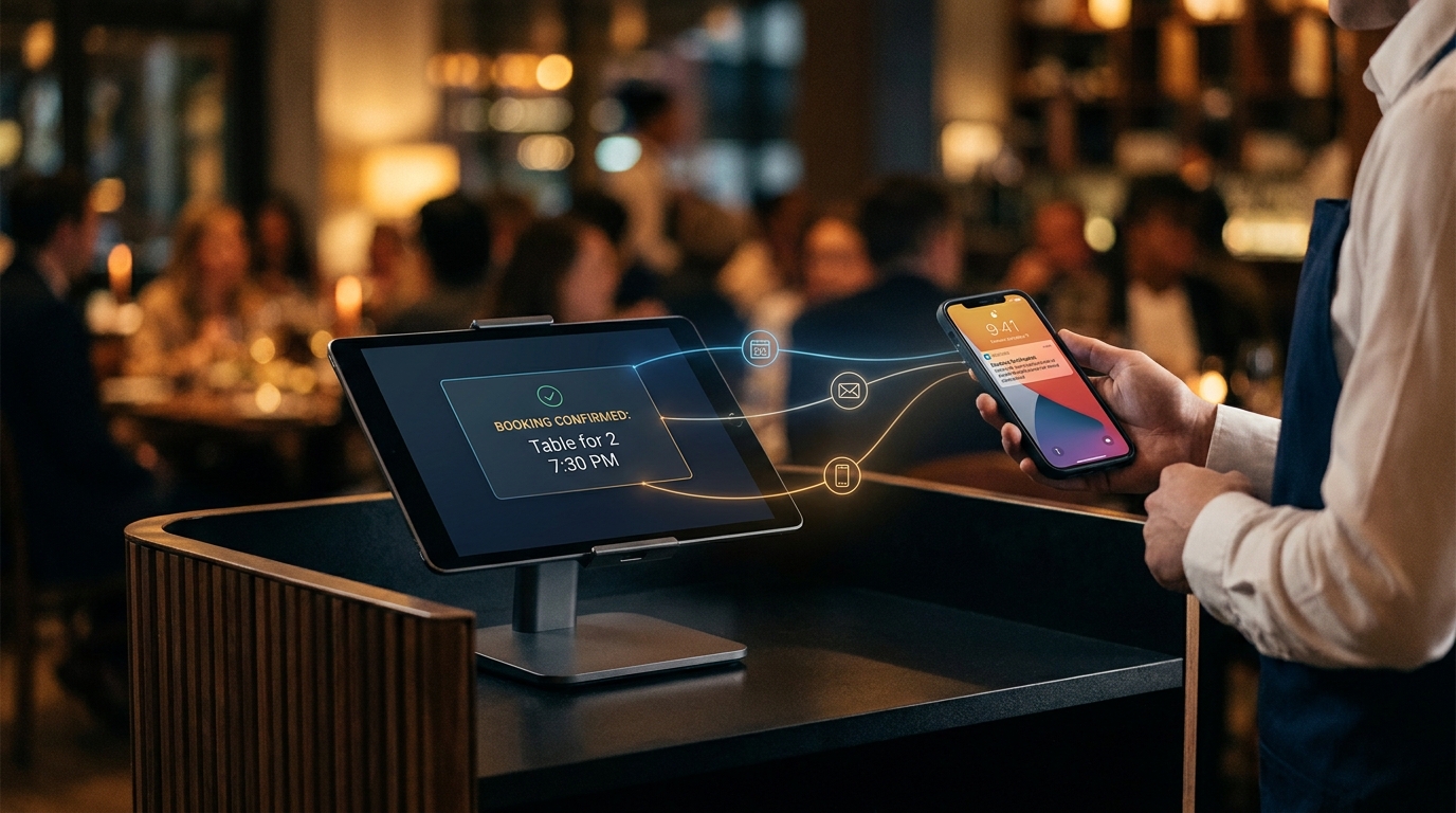 Restaurant Booking Automation (Make.com)