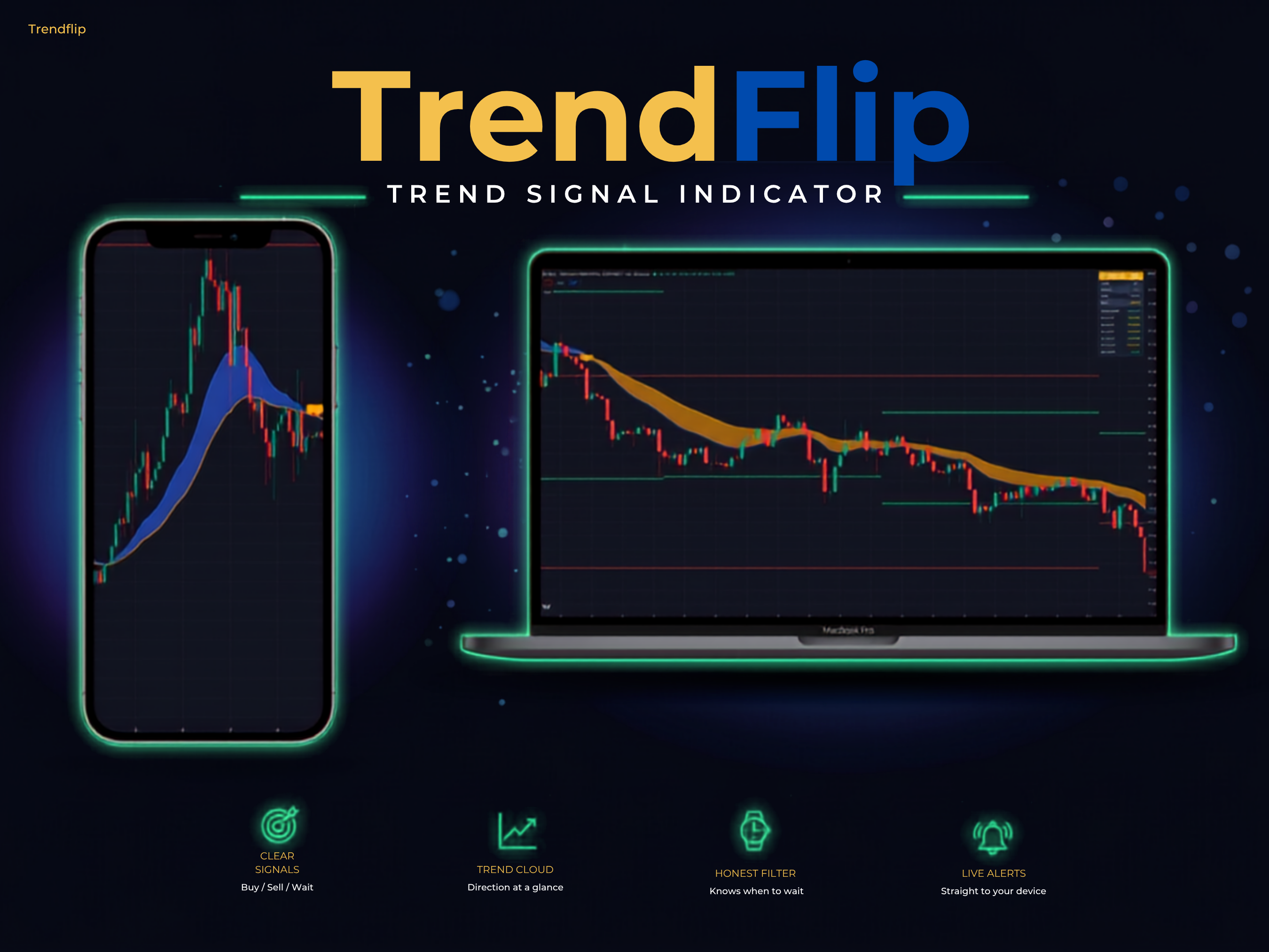 Trend indicator for TradingView- Buy and Sell signals